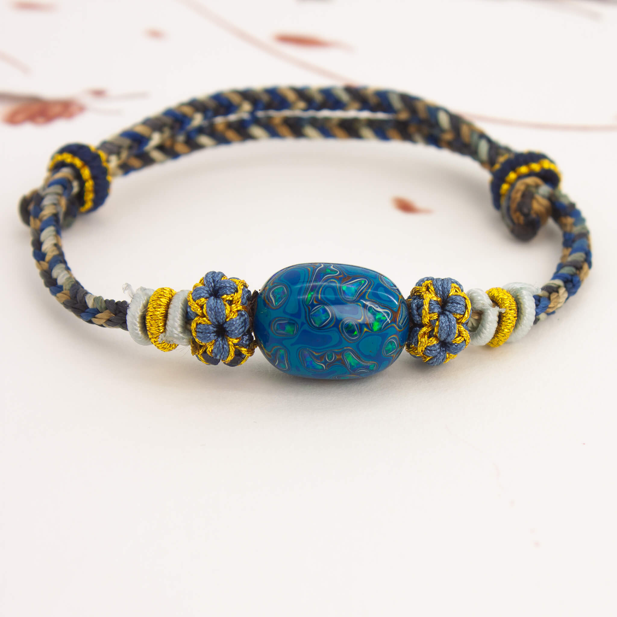 Urushi Amulet Bracelet - Lucky knot