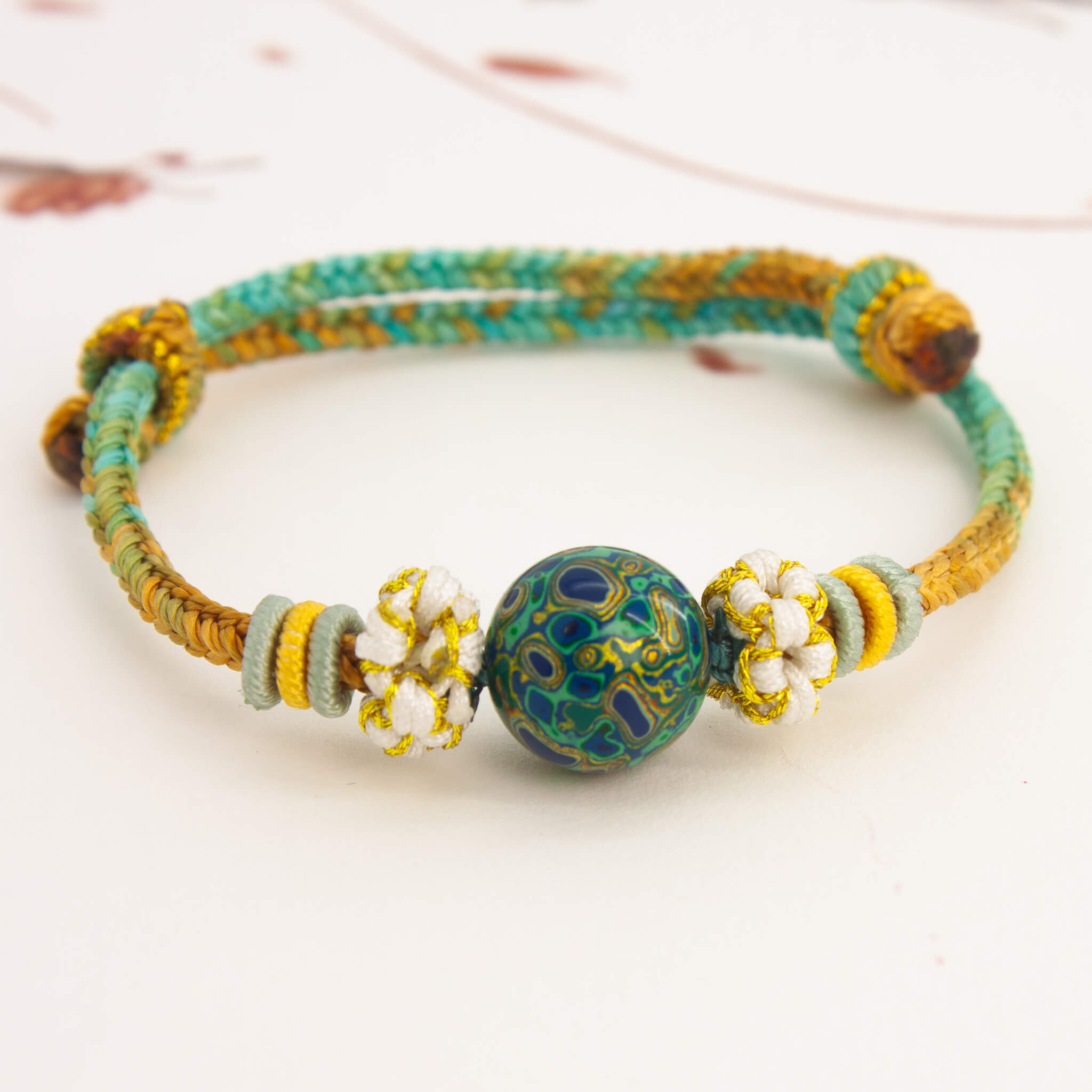 Urushi Amulet Bracelet - Lucky knot