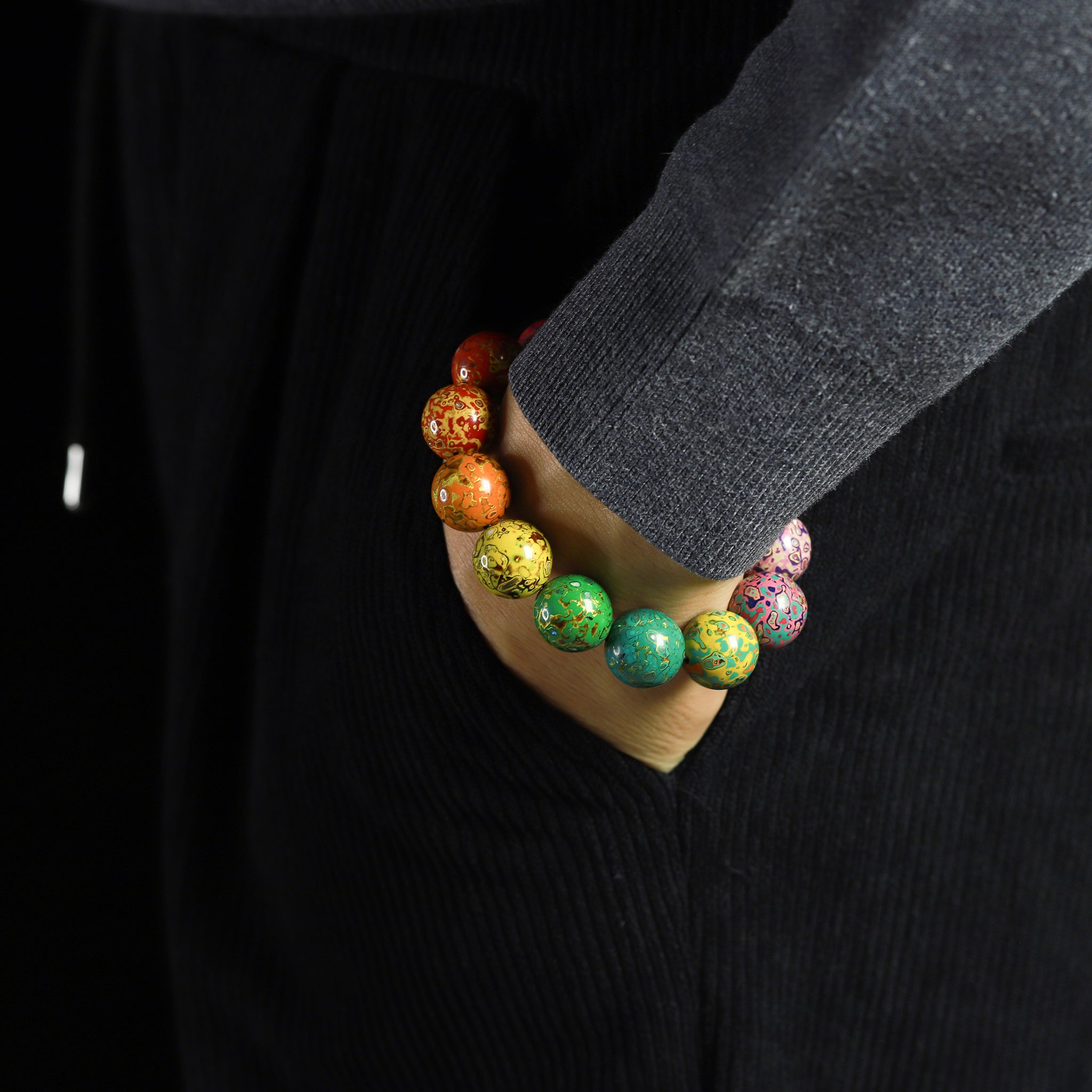 Rainbow Charm Bracelet(15mm)