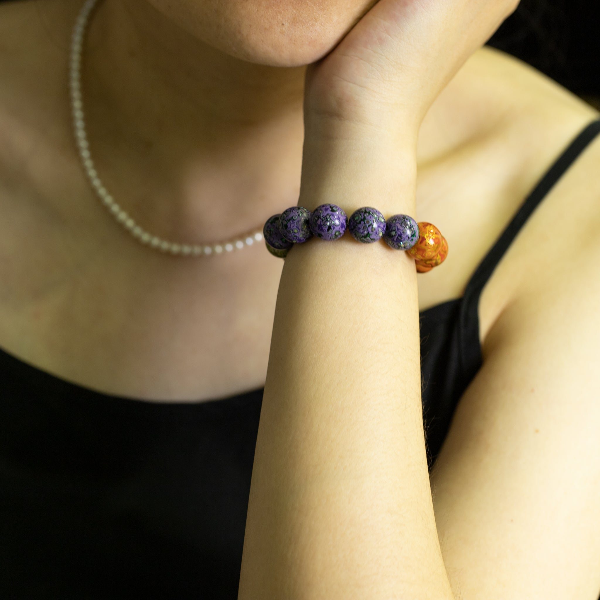 Trio of Radiance Bracelet(12mm)