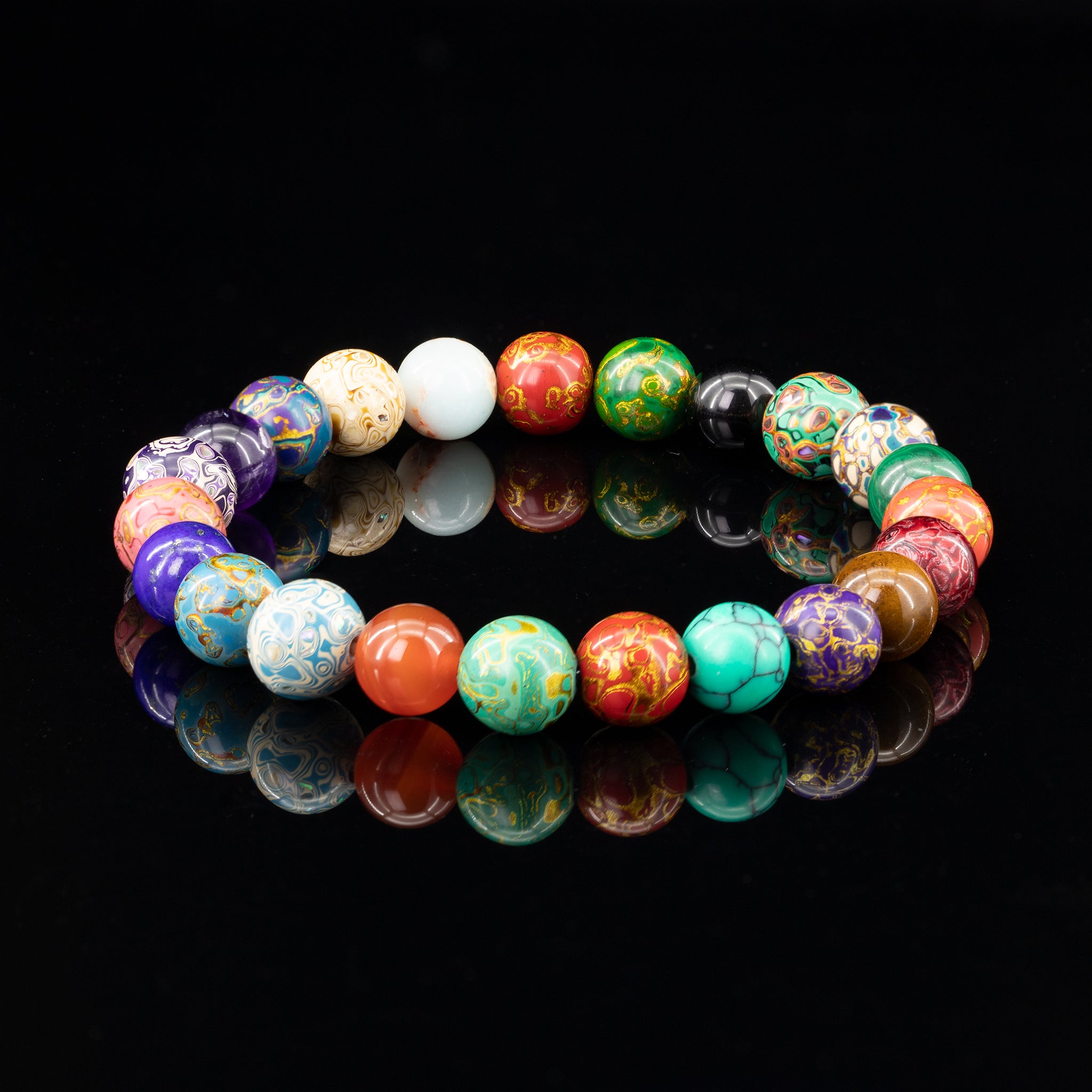 Rainbow Charm Bracelet Ⅱ(8mm)