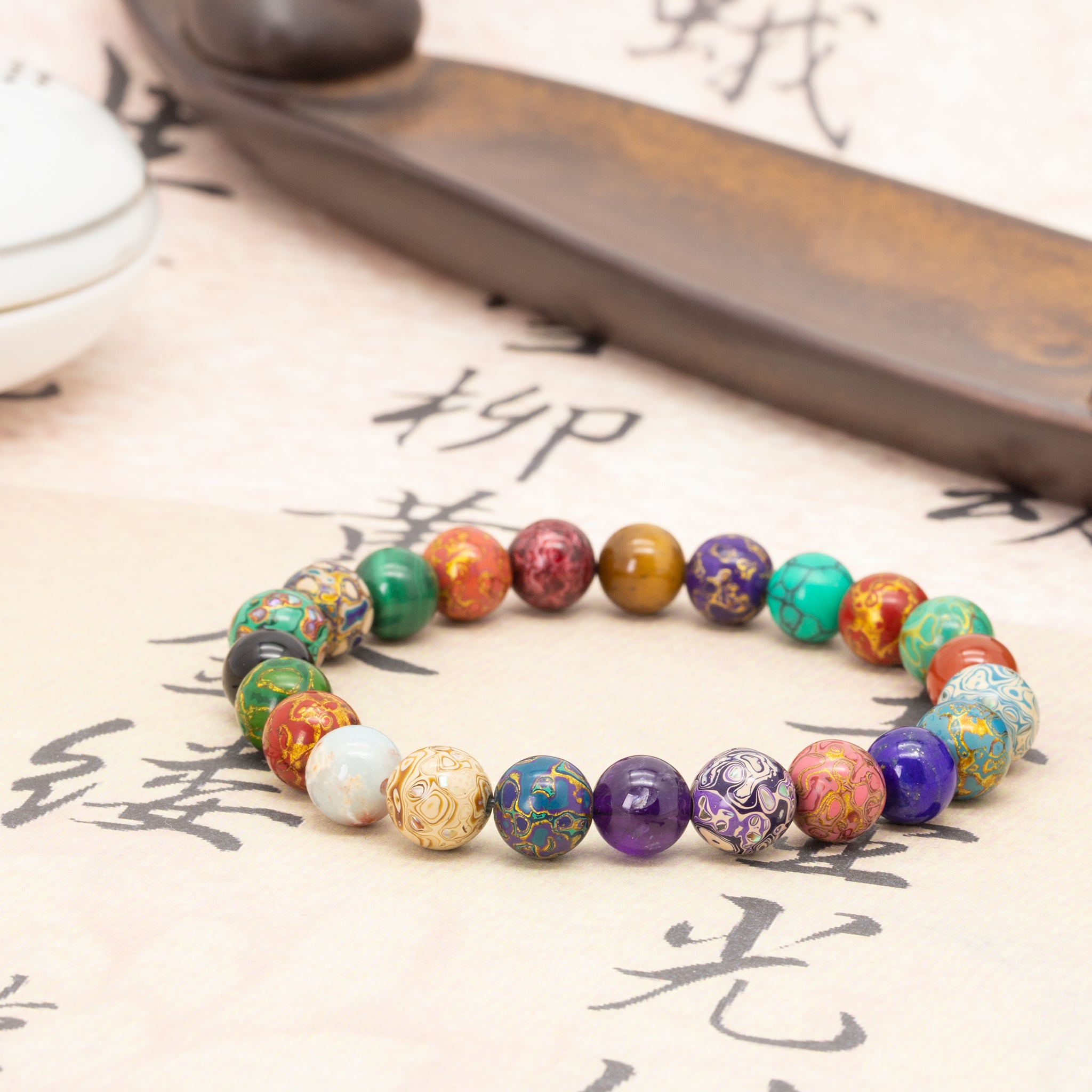 Rainbow Charm Bracelet Ⅱ(8mm)