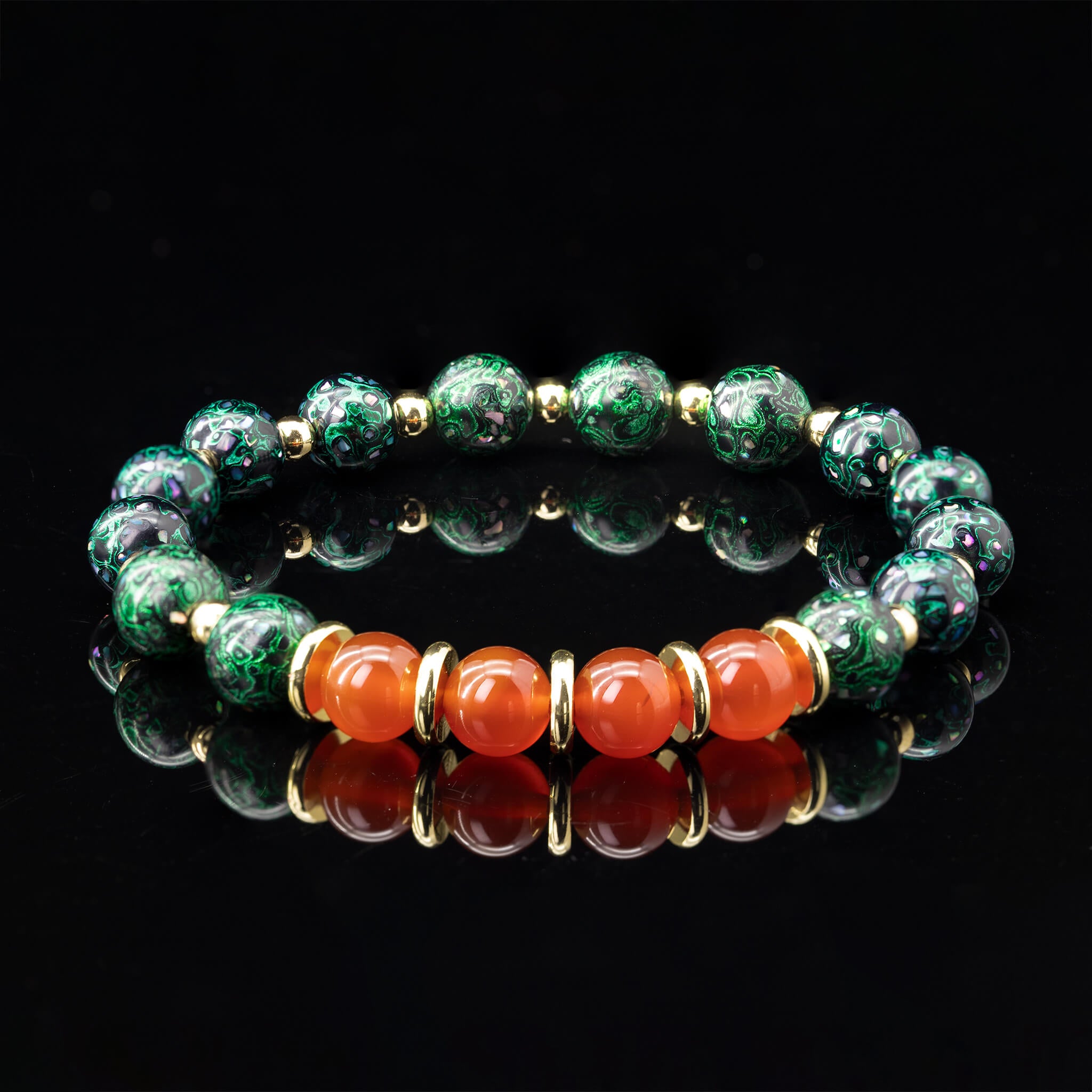 Urushi Heirloom Bracelet – Mystic Grove Ⅲ(8mm)
