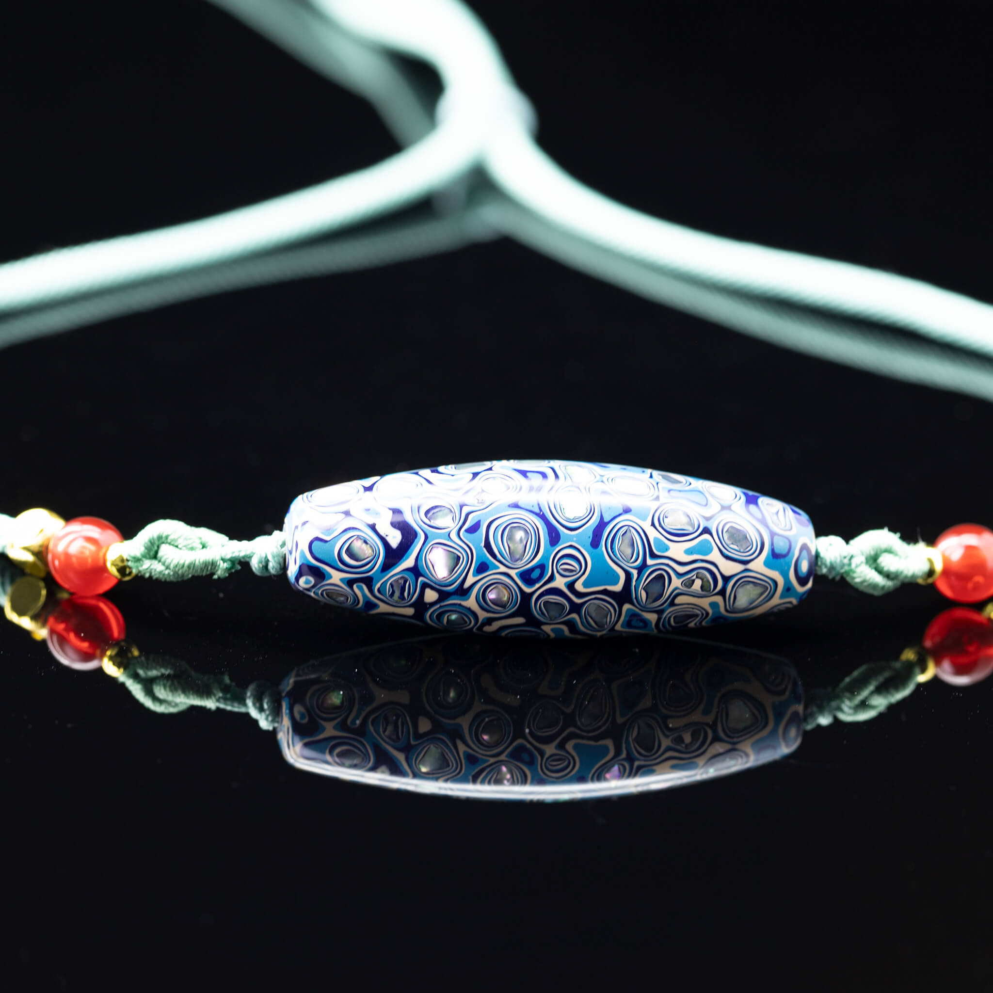 Urushi Pendant - Mystic Dzi