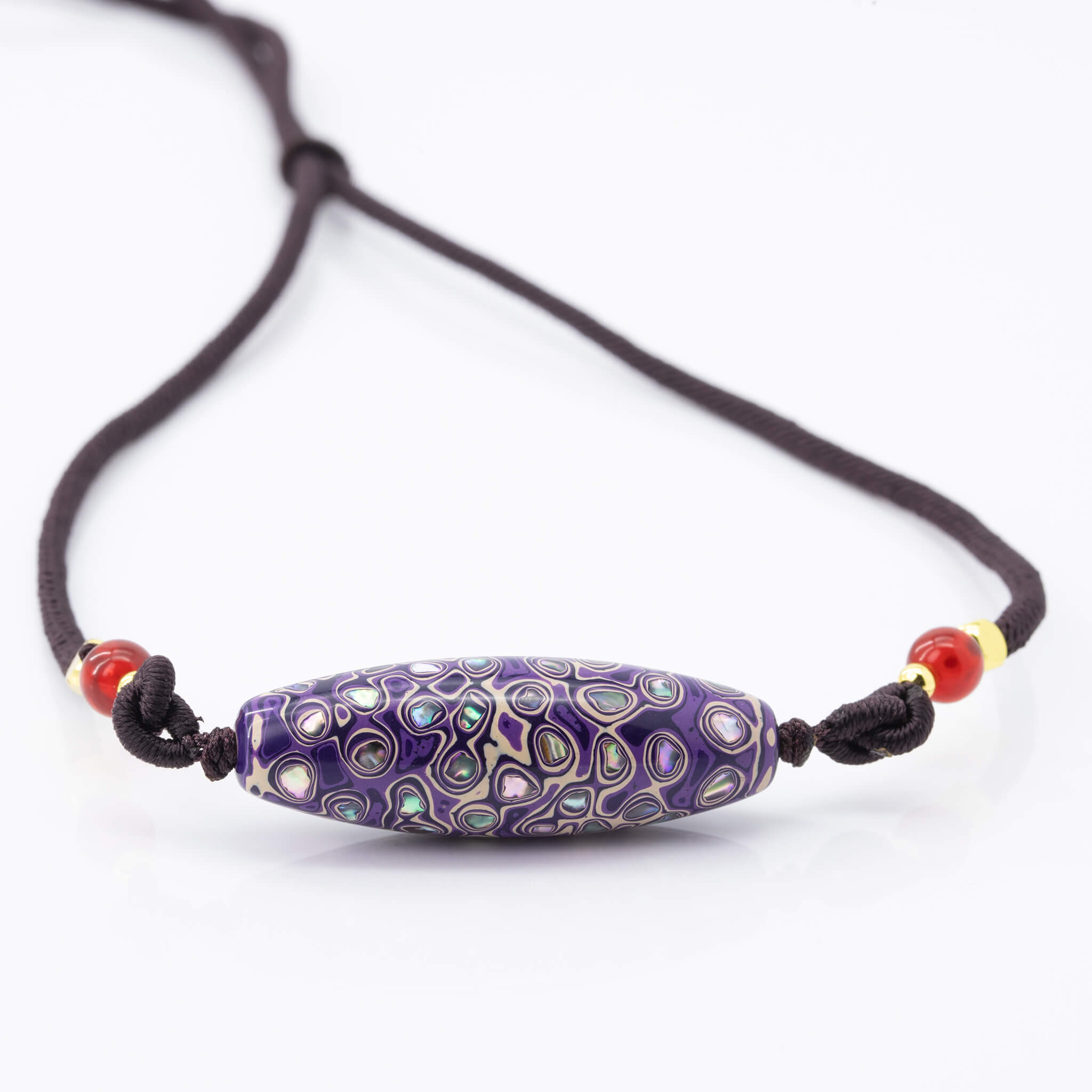 Urushi Pendant - Mystic Dzi