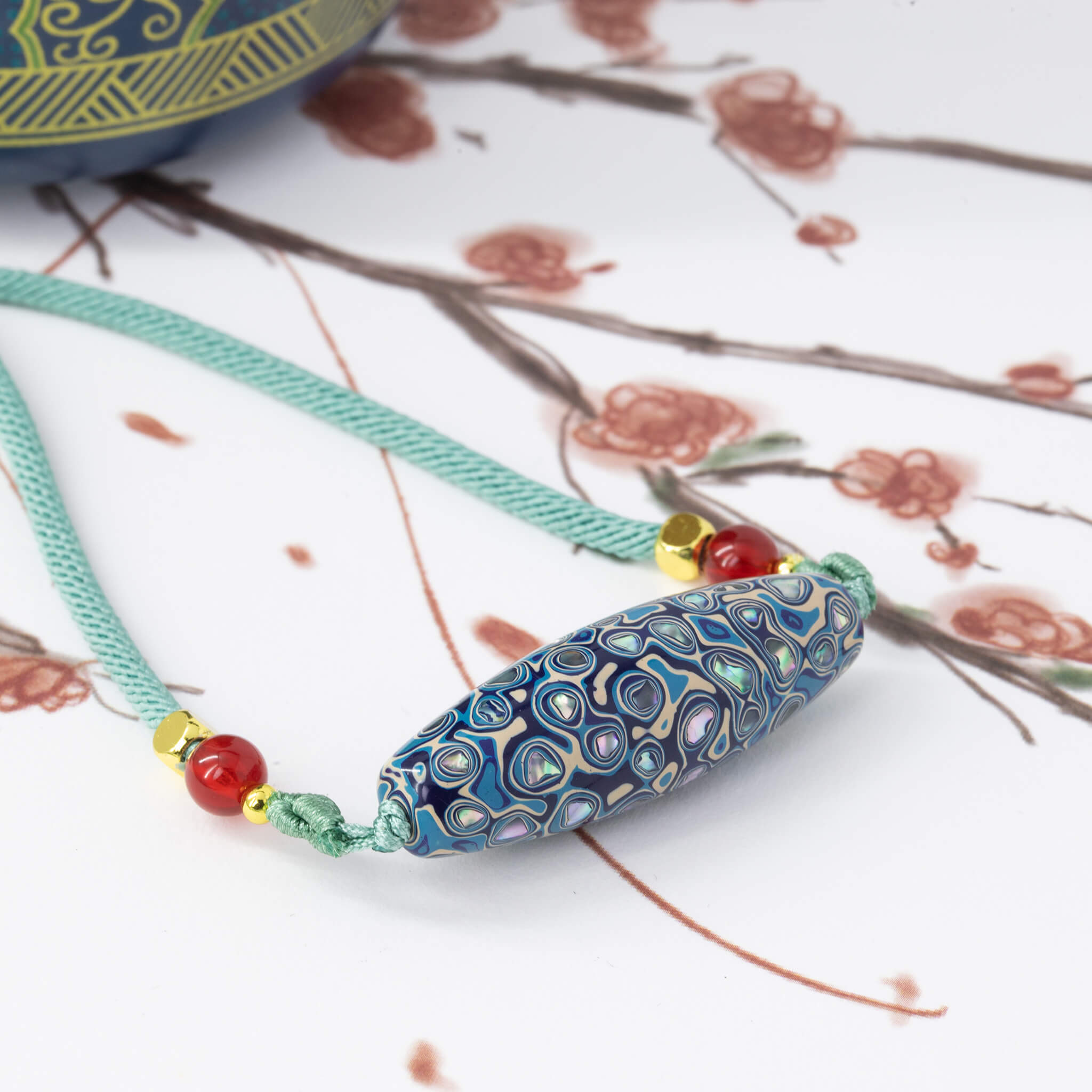 Urushi Pendant - Mystic Dzi