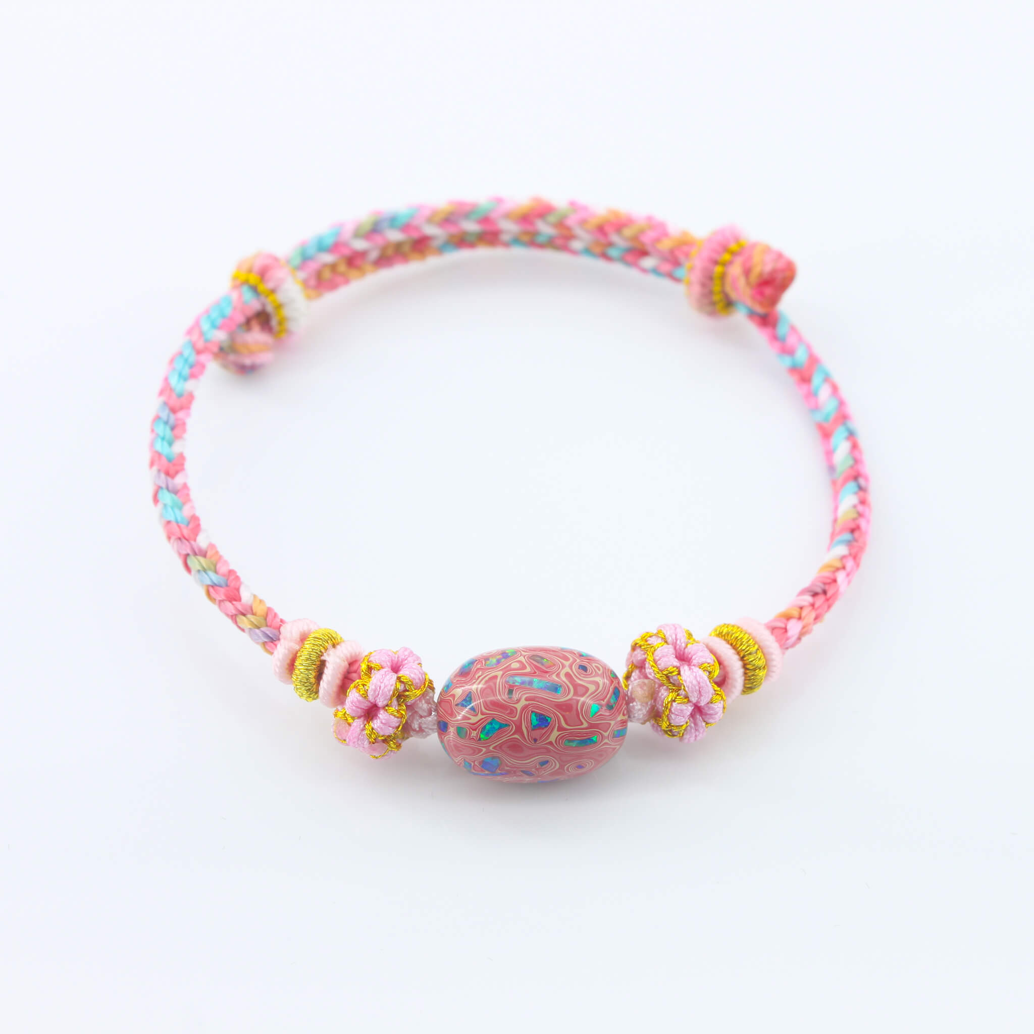 Urushi Amulet Bracelet - Lucky knot
