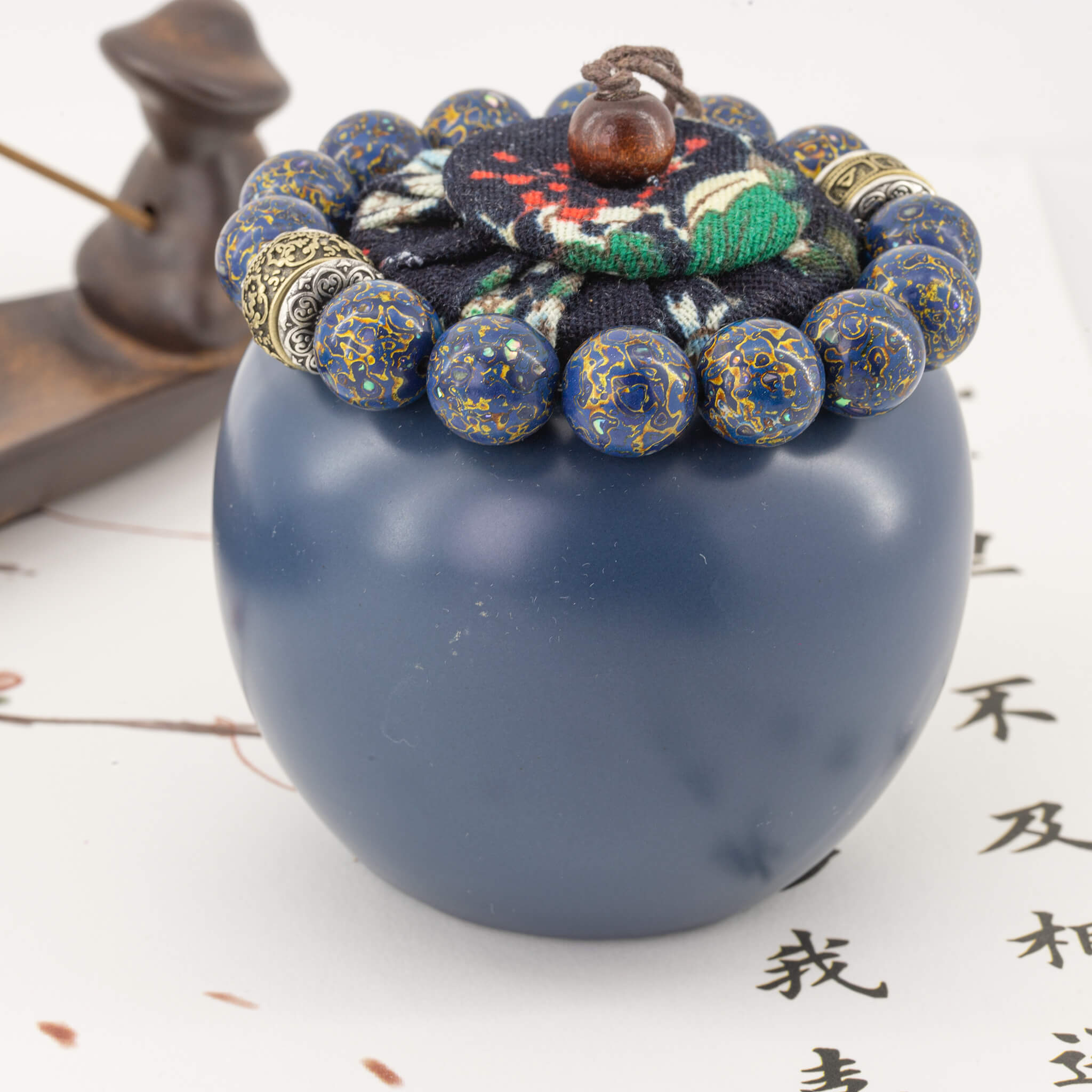 Urushi Heirloom Bracelet - Celestial Deep(12mm)