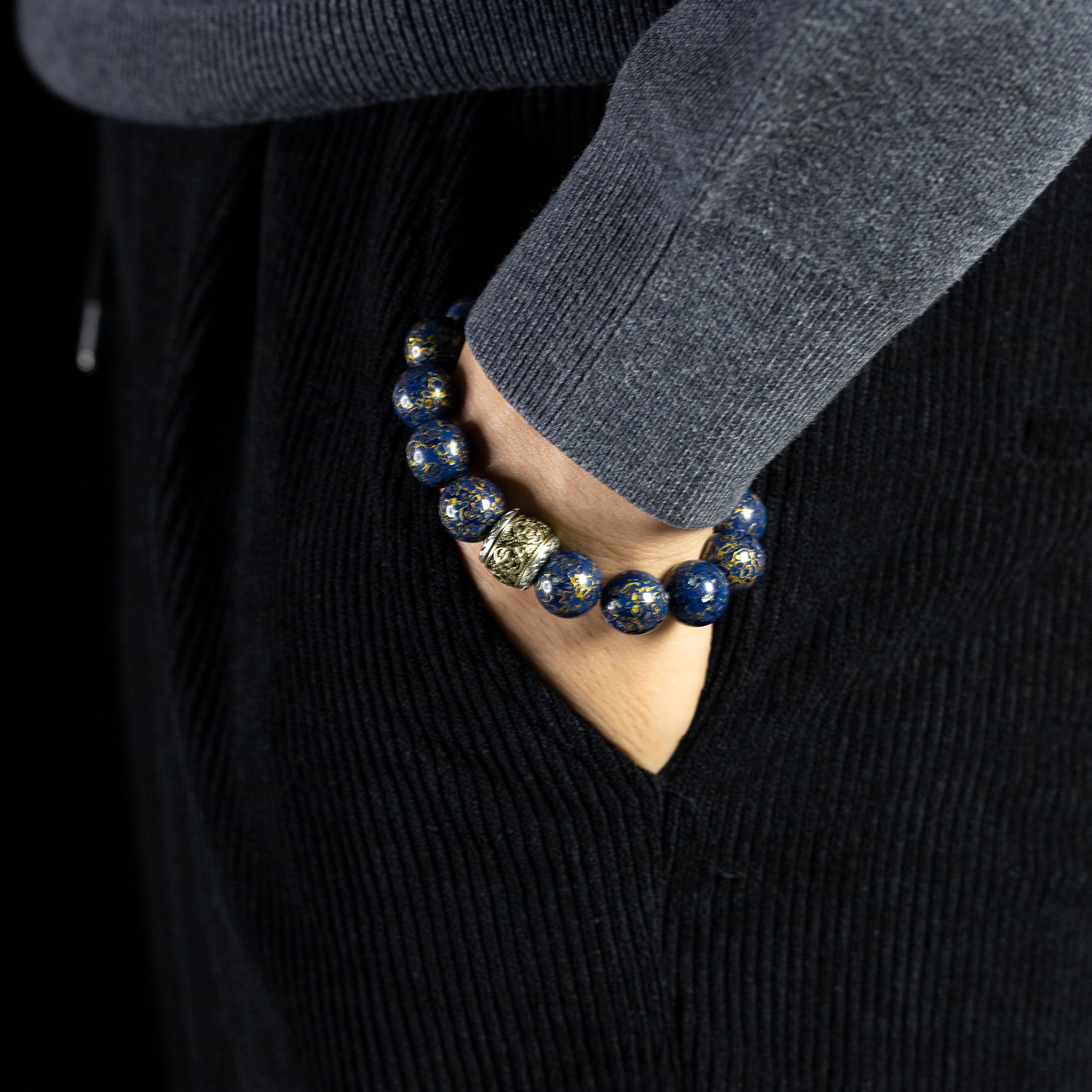Celestial Deep Bracelet(12mm)