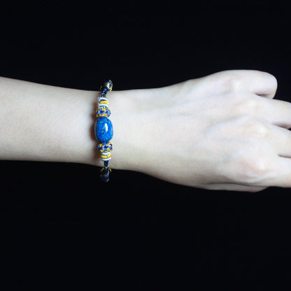 Urushi Amulet Bracelet - Lucky knot