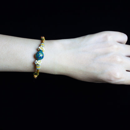 Urushi Amulet Bracelet - Lucky knot