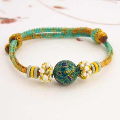 Urushi Amulet Bracelet - Lucky knot