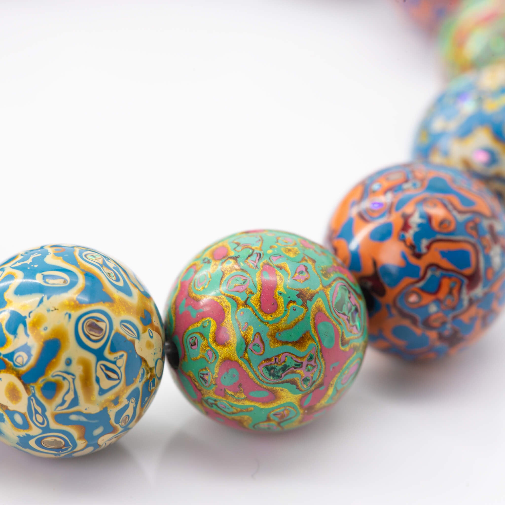 Urushi Heirloom Bracelet – Trio of Radiance Ⅱ（12mm）
