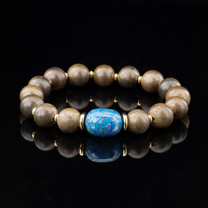 Urushi Heirloom Bracelet – Mystic Agarwood（8mm）