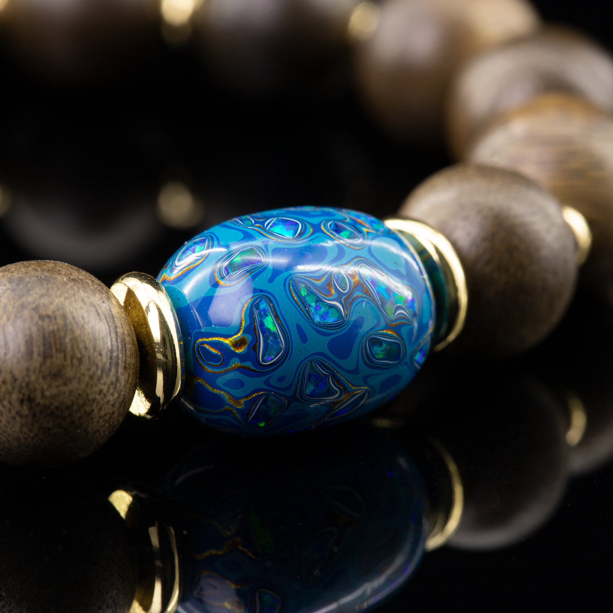Mystic Agarwood Bracelet（8mm）