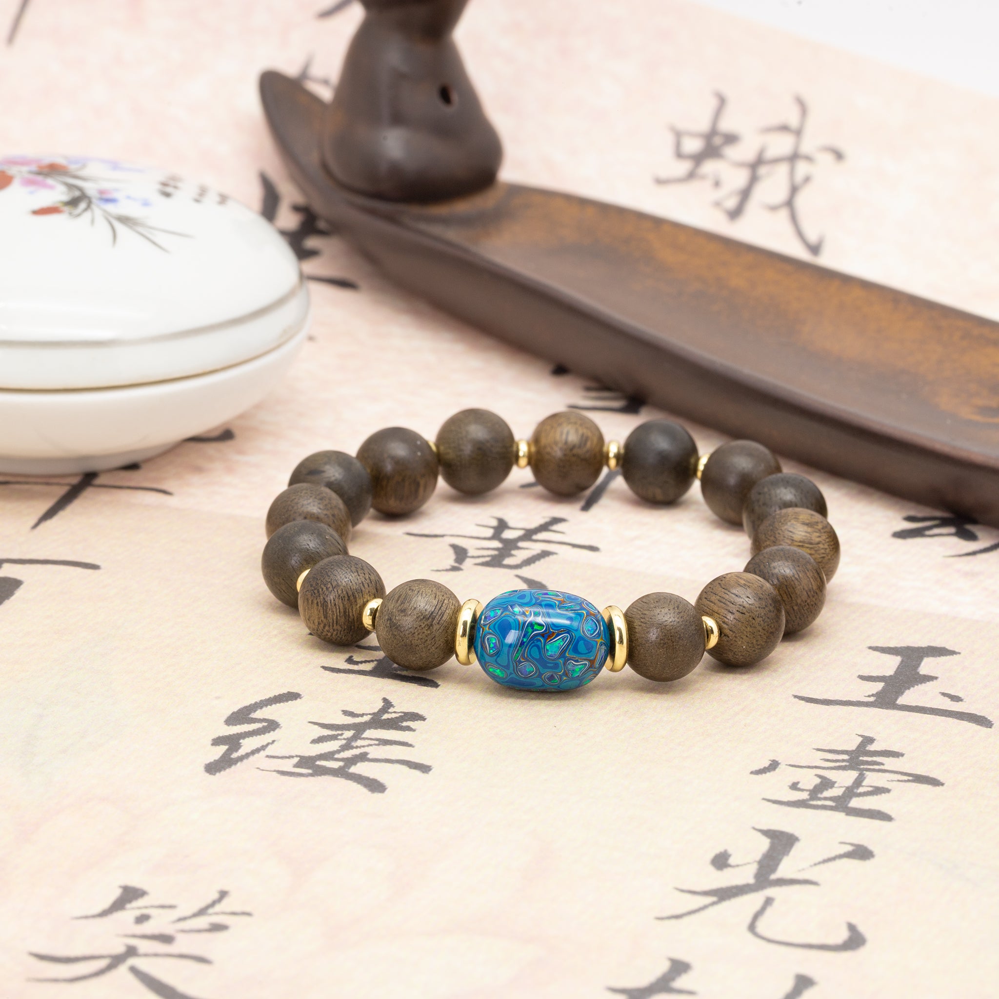 Mystic Agarwood Bracelet（8mm）