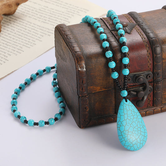 Turquoise Necklace - Wisdom & Protection