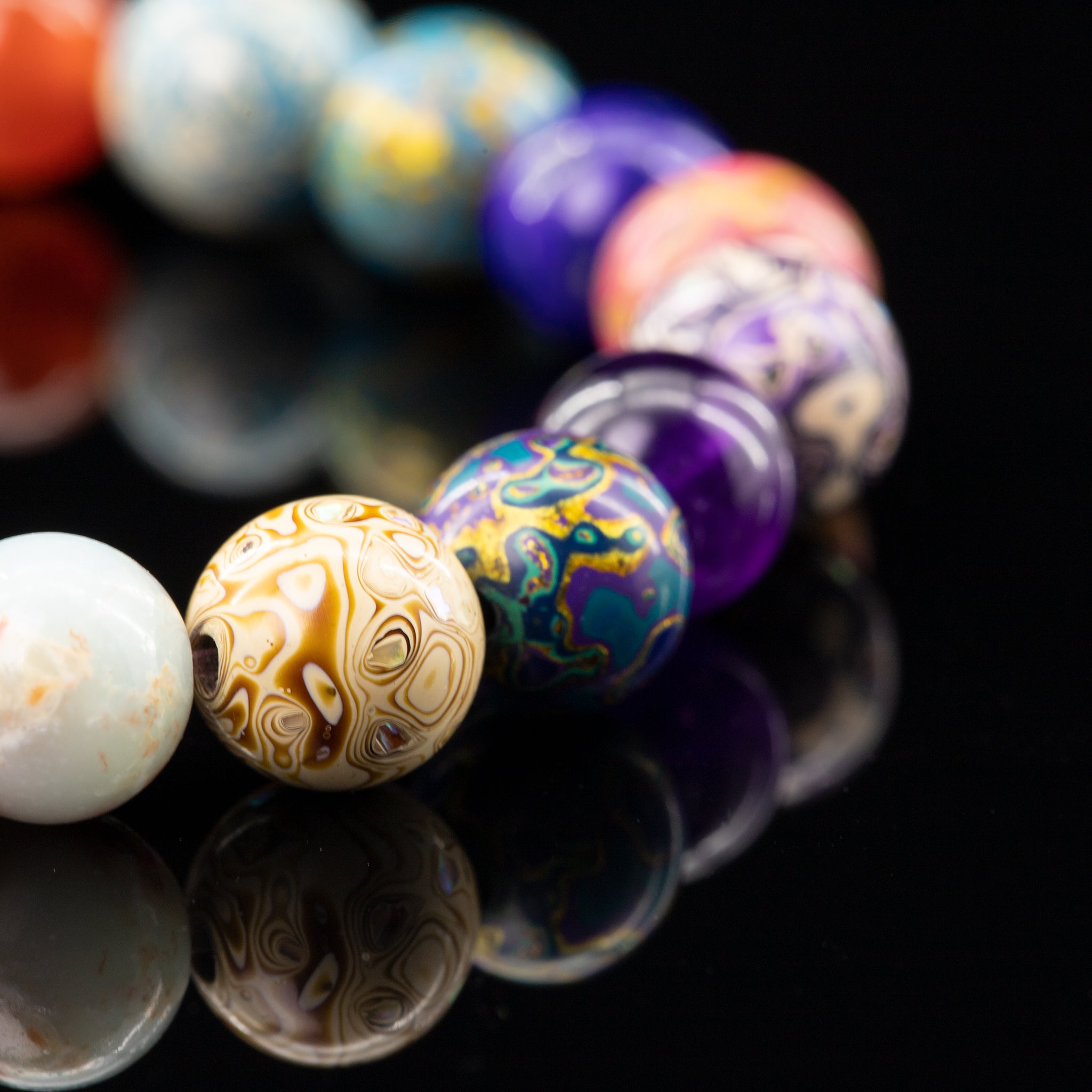 Rainbow Charm Bracelet Ⅱ（8mm）