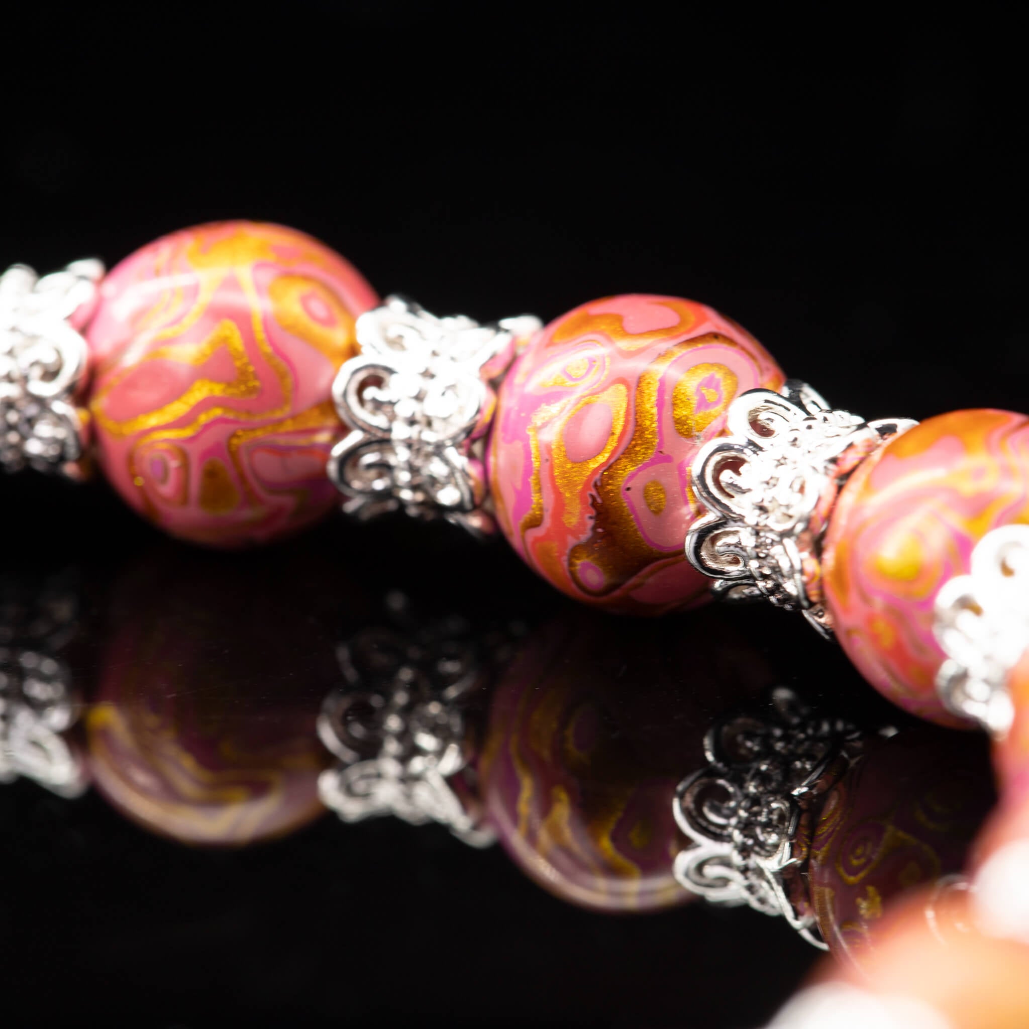 Urushi Heirloom Bracelet – Blossom Edition Ⅲ（8mm）