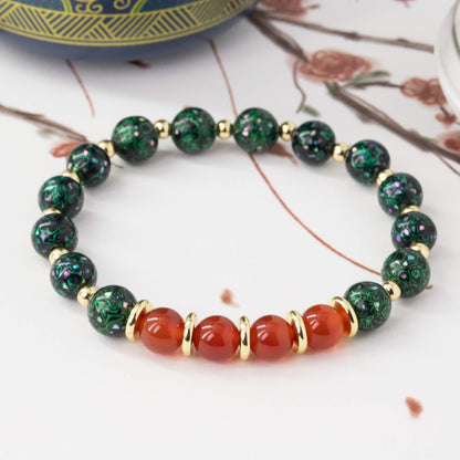 Urushi Heirloom Bracelet – Mystic Grove Ⅲ（8mm）