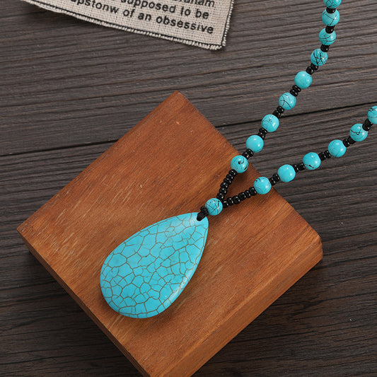 Turquoise Necklace - Wisdom & Protection