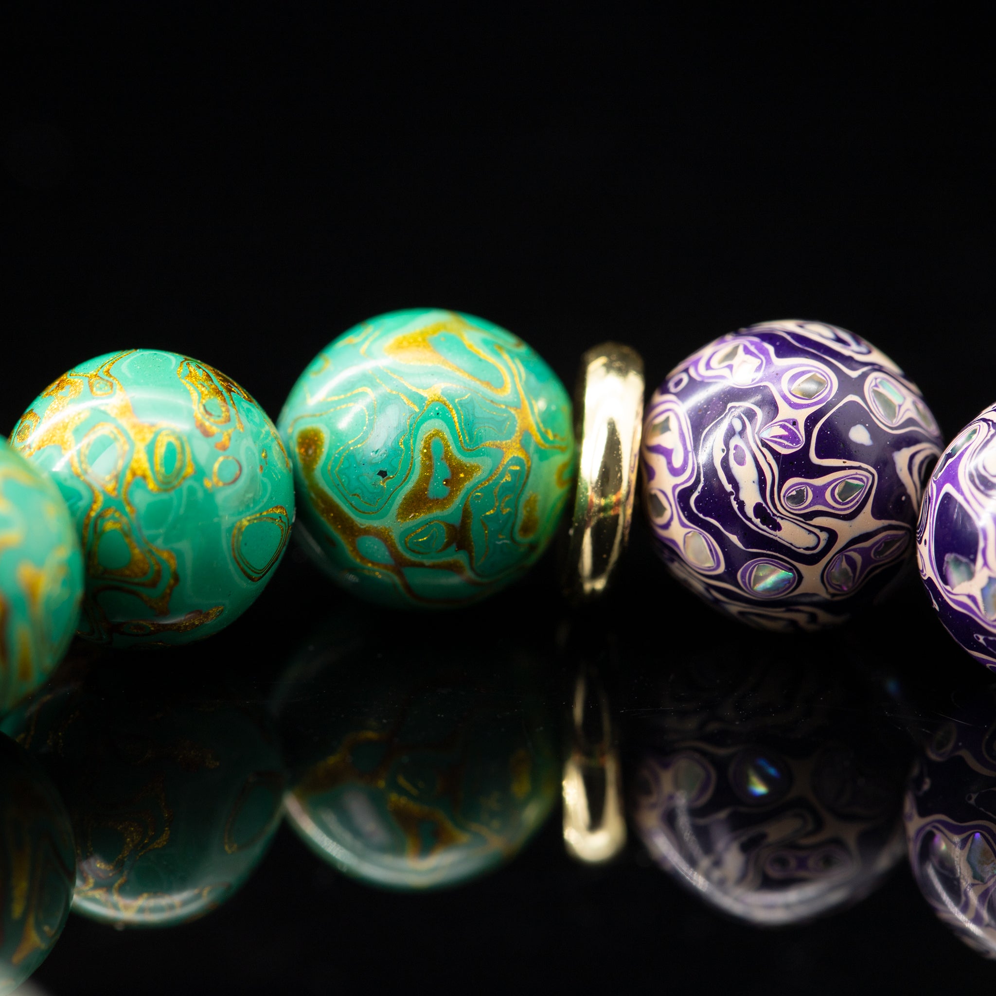 Colorful Whirl Bracelet（8mm）