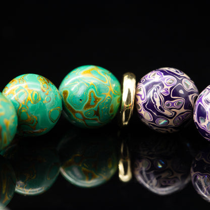 Colorful Whirl Bracelet（8mm）