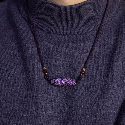 Urushi Pendant - Mystic Dzi