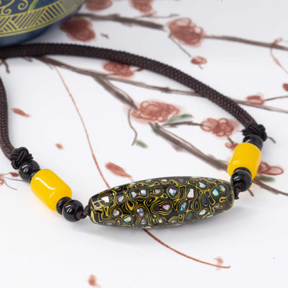 Urushi Pendant - Mystic Dzi