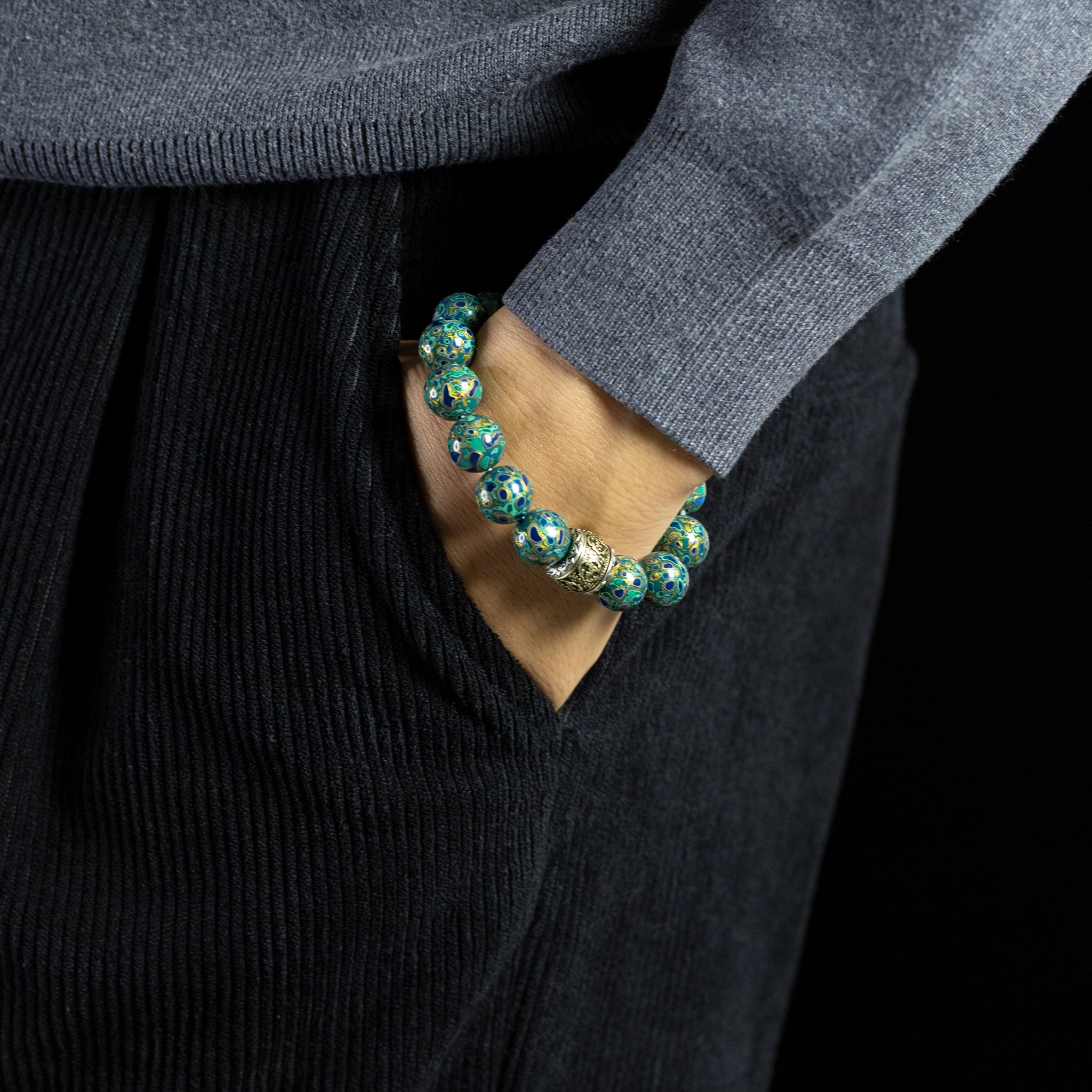 Ocean Whisper Bracelet（12mm）