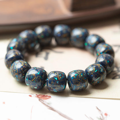 Urushi Heirloom Bracelet  –  Oceanic Dream（15mm）