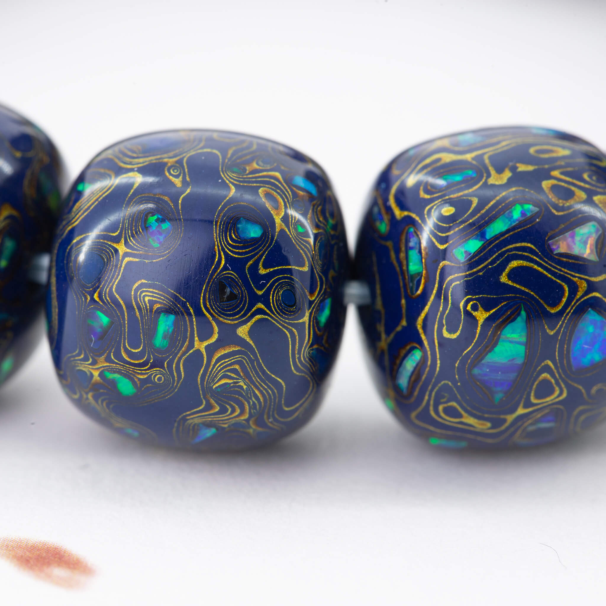 Urushi Heirloom Bracelet  –  Oceanic Dream（15mm）