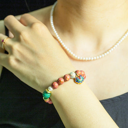 Urushi Heirloom Bracelet - Blossom Edition（8mm）
