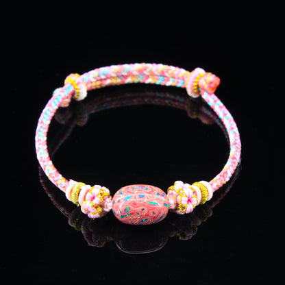 Urushi Amulet Bracelet - Lucky knot