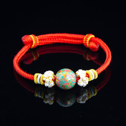 Urushi Amulet Bracelet - Lucky knot