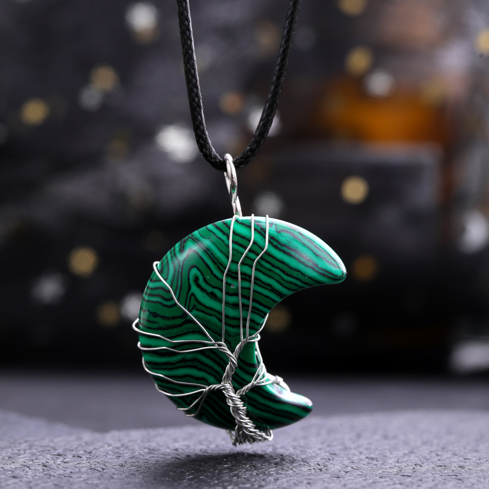 Malachite necklace