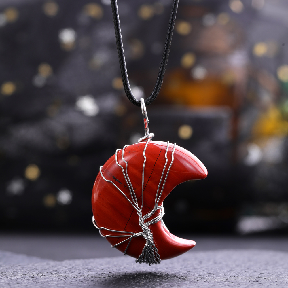 redston moon tree of life necklace