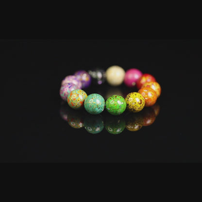 Rainbow Charm Bracelet（15mm）