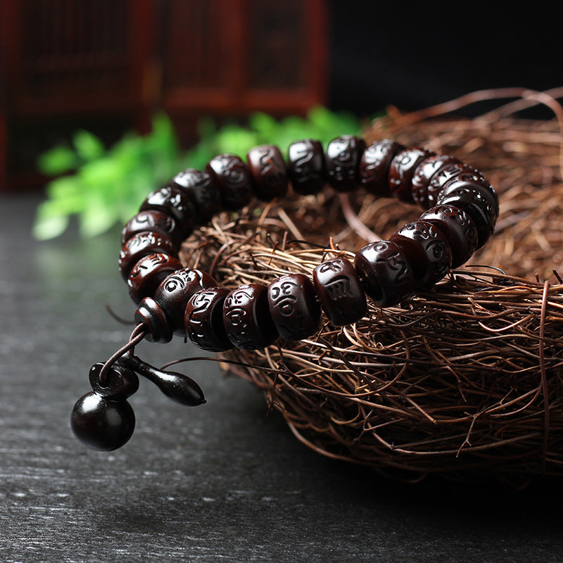 Unique Thunderwood Bracelet made from natural Lightning Strike Wood for spiritual energy